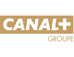 logo canal + groupe or