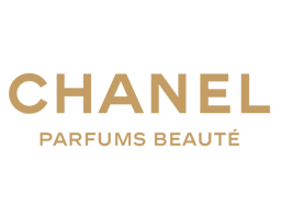 logo chanel parfums beauté or